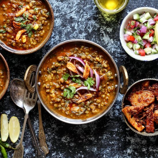 palak moong dal