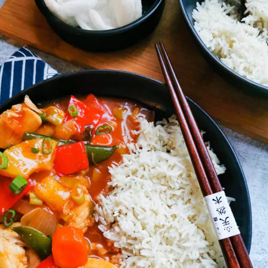 Easy Sweet and Sour Chicken