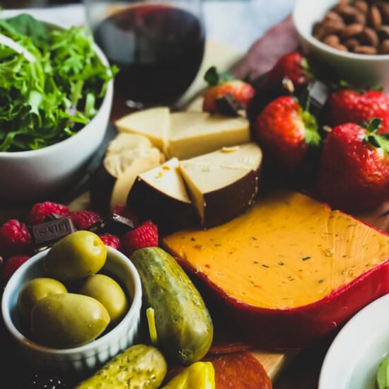 Valentine’s Charcuterie Spread|Keto