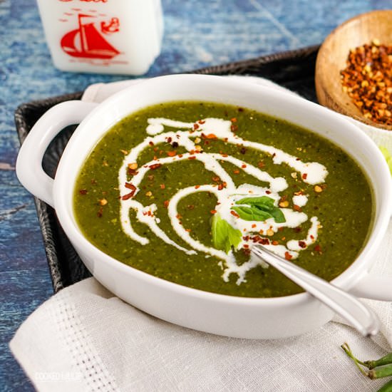 Vegan Green Detox Soup