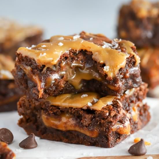Caramel Brownies