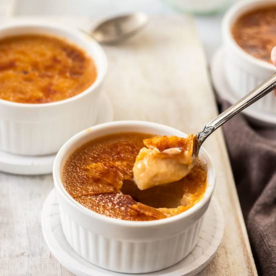 Salted Caramel Crème Brûlée