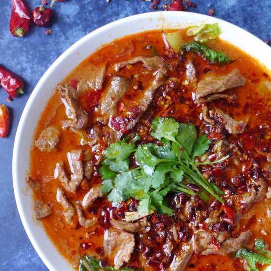 Sichuan Boiled Beef