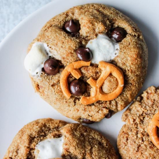 Healthier Rocky Road Cookies