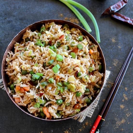 Vegan Indian Fried Rice