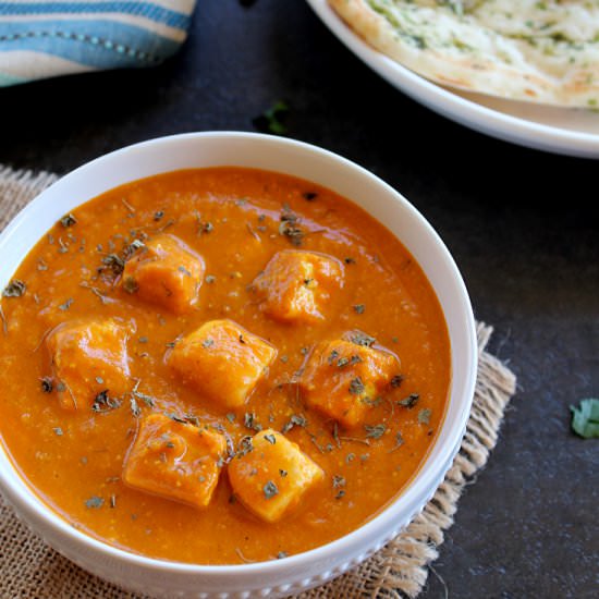 Instant Pot Paneer Butter Masala