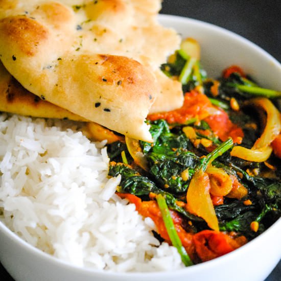 Simple Vegan Masala Curry