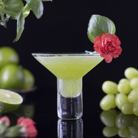 Basil Lime Smash Mocktail