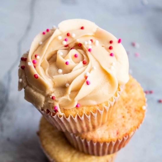 Gluten Free Citrus Sponge Cupcakes