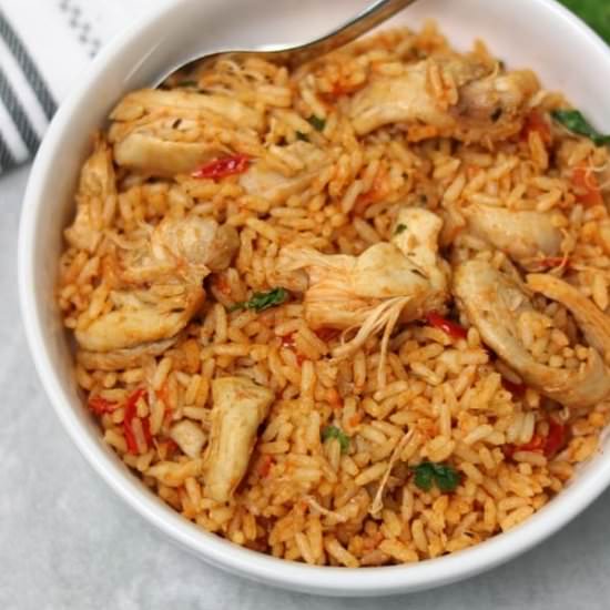Instant Pot Chicken and Rice
