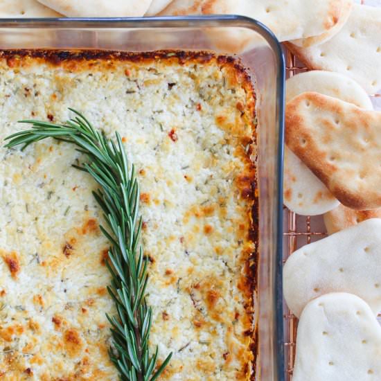 Baked Goat Cheese Dip
