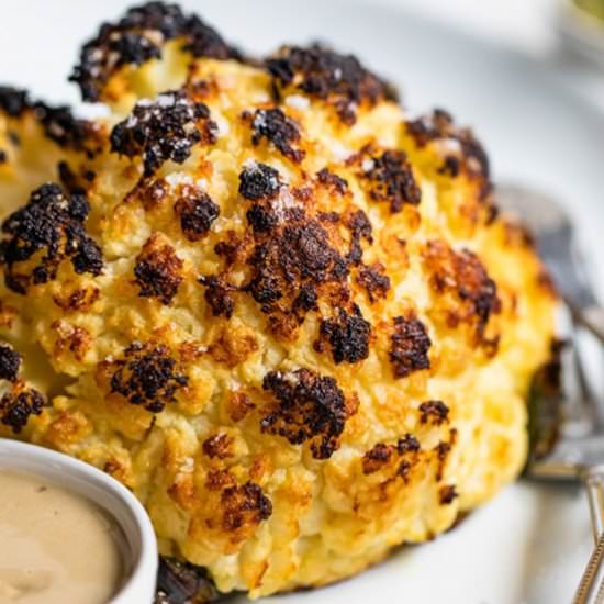 Whole Roasted Baby Cauliflower