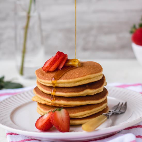 Super fluffy almond flour pancake
