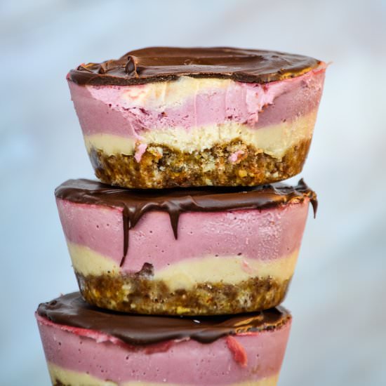 No-Bake Vegan Peanut Butter & Jelly