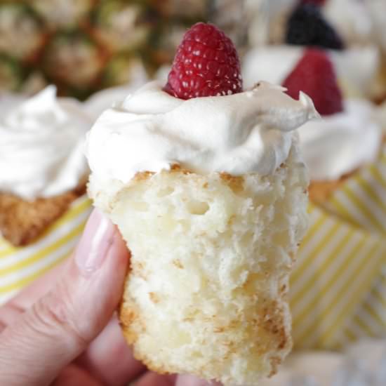 Pineapple Angel Food Cake