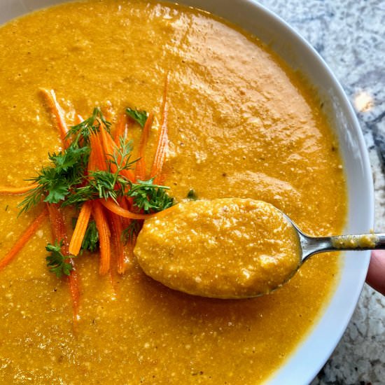 Vegan Carrot Soup