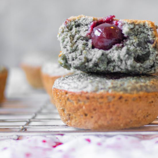 cherry blender muffins