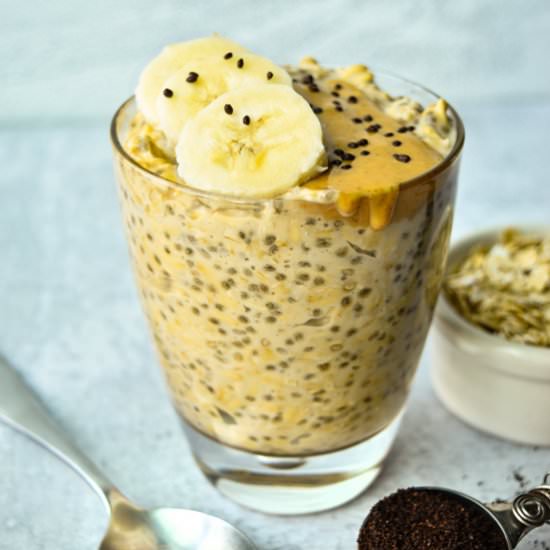 Vanilla Cold Brew Overnight Oatmeal