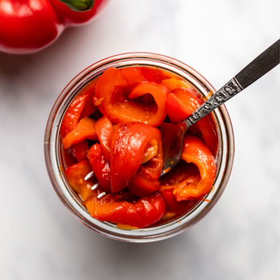 How to make Roasted Red Peppers