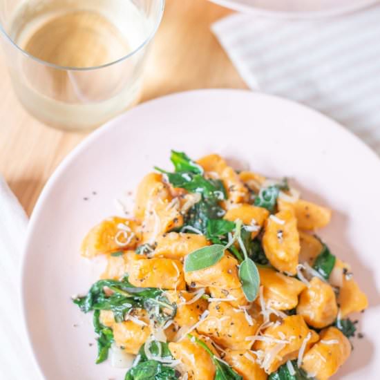 Sweet Potato Gnocchi
