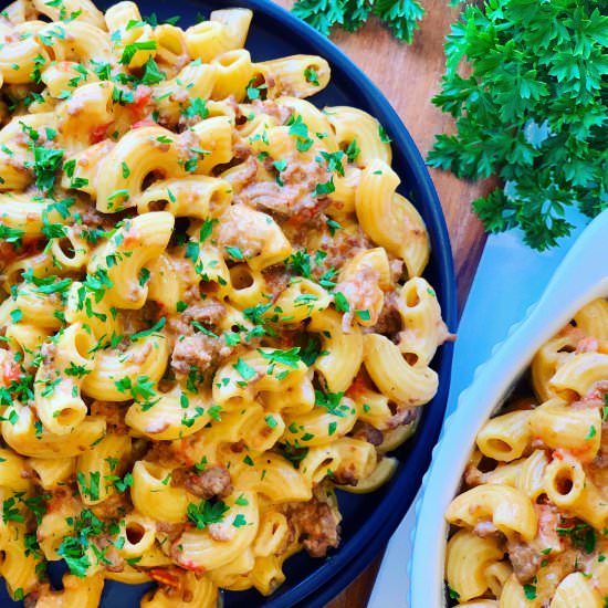 Instant Pot Cheeseburger Macaroni