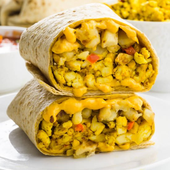 Vegan Breakfast Burrito Recipe