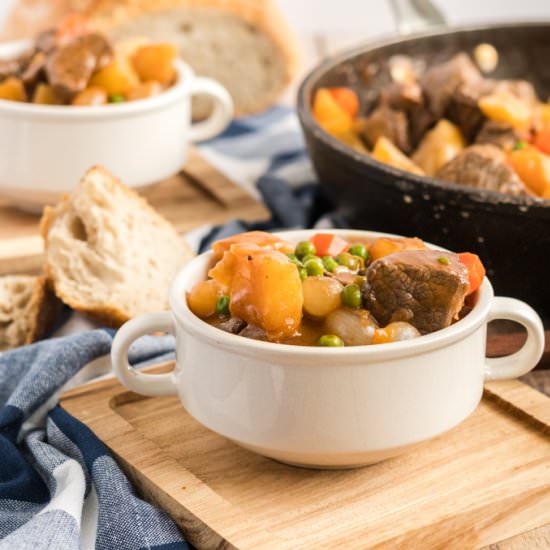 Skillet Guinness Beef Stew