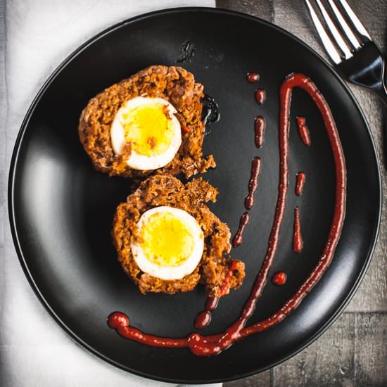 Chorizo Scotch Eggs
