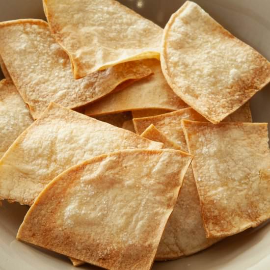 Homemade Corn Tortilla Chips