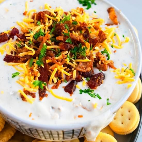 Bacon Cheddar Ranch Dip