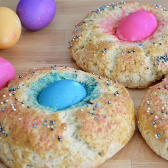 Italian Easter Bread No Yeast