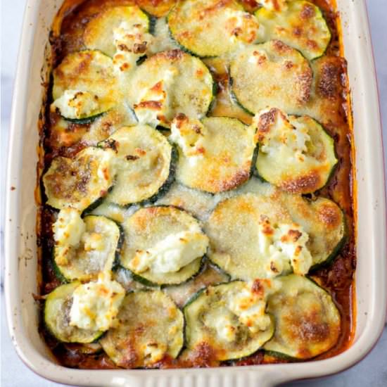 Zucchini Lasagna