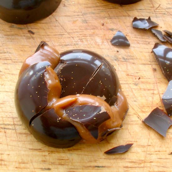 Passionfruit Caramel Chocolates