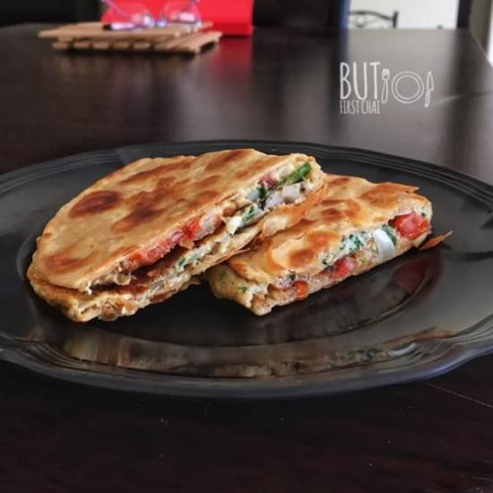 Chapathi Omelette