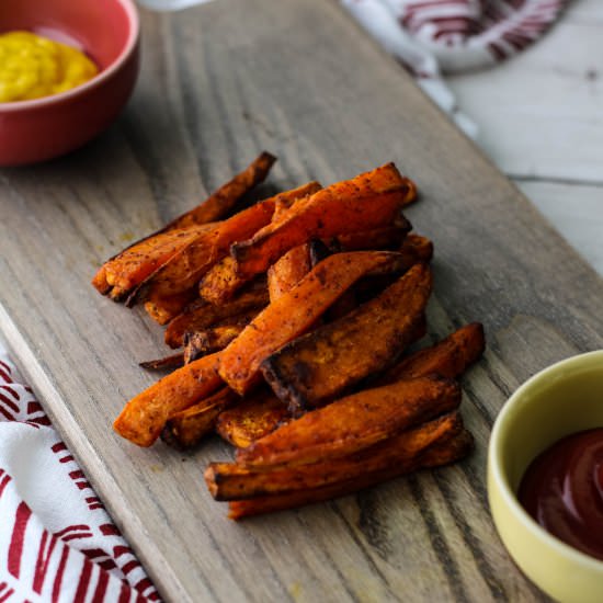 Crispy Air Fryer Sweet Potato Fries