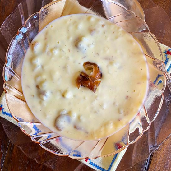Rice Pudding with Dates