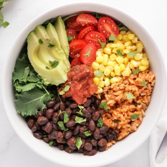 Vegan Burrito Bowl