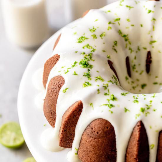 Key Lime Pound Cake