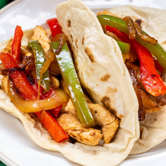 Instant Pot Chicken Fajitas