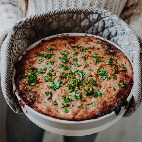 leek & mushroom pie