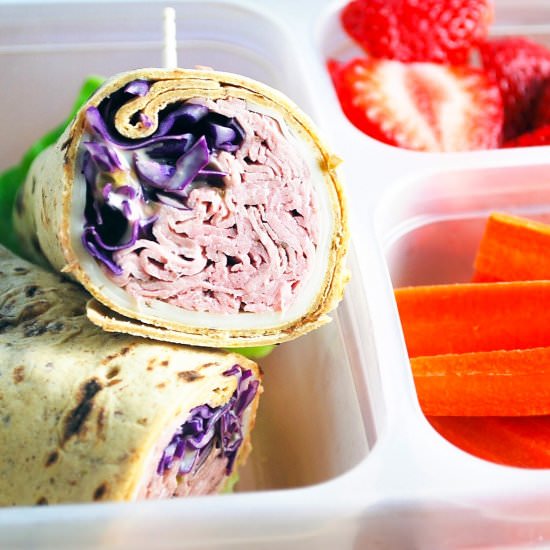 Low-Carb Reuben Wrap Sandwich