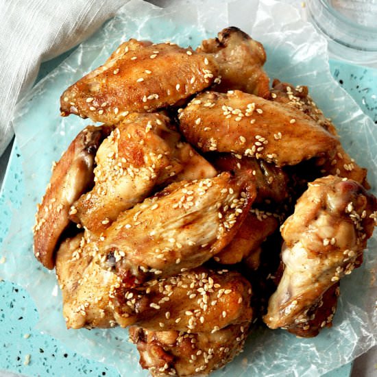 Sweet & Savory Paleo Chicken Wings