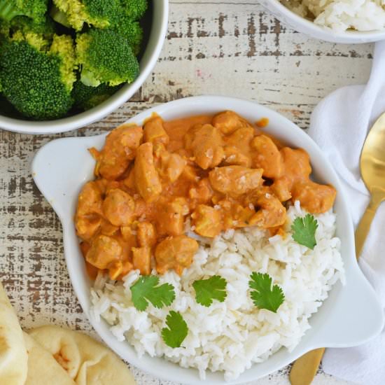 Pressure Cooker Butter Chicken
