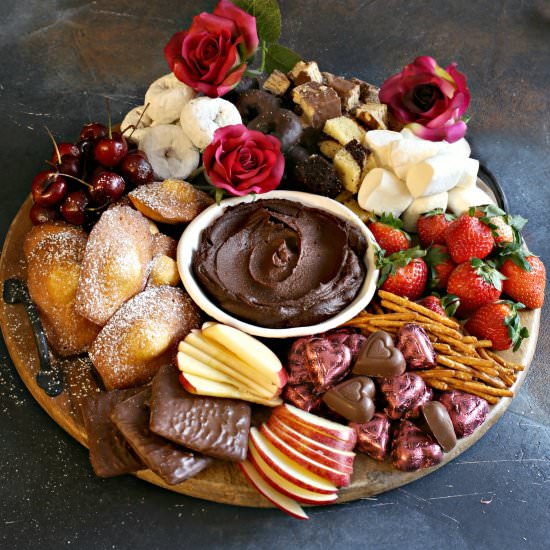 Valentine’s Chocolate Treat Board