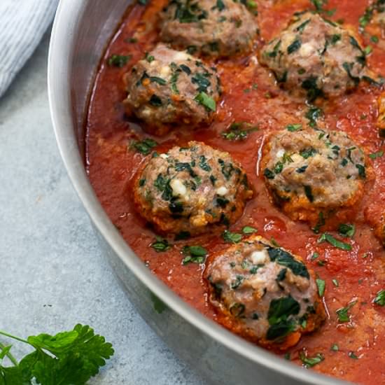 Baked Turkey Meatballs