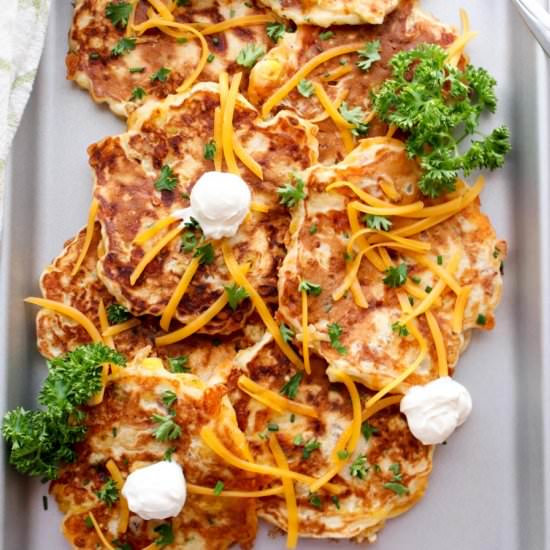 Loaded Savory Pancakes