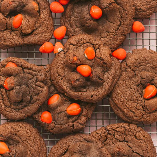 Mini Egg Chocolate Cookies