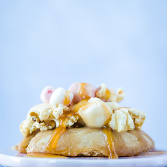 Vegan Cookies with Caramel