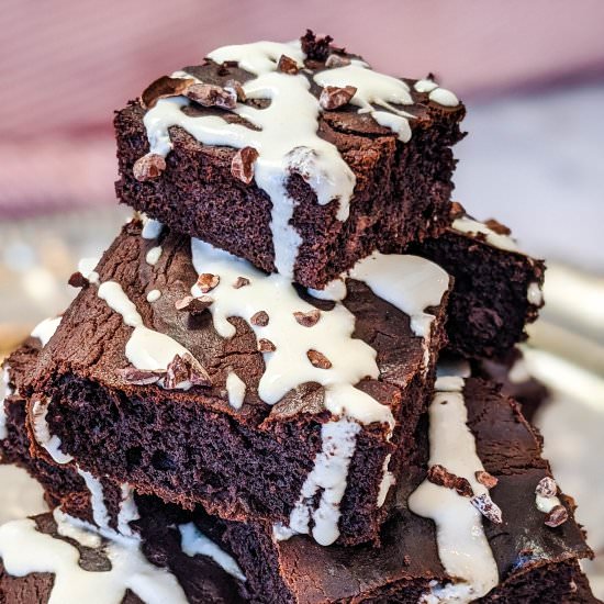 Red Velvet Beetroot Brownies