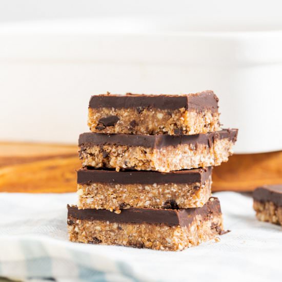 No-Bake Chocolate Coconut Bars